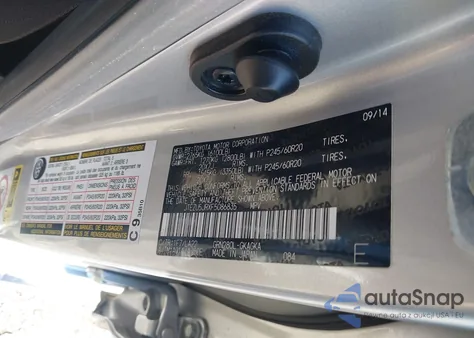 2015 Toyota 4Runner Limited из США, поврежденный, VIN JTEZU5JRXF5086835